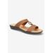 Women's Talia Sandals by Easy Street in Tan (Size 8 M)