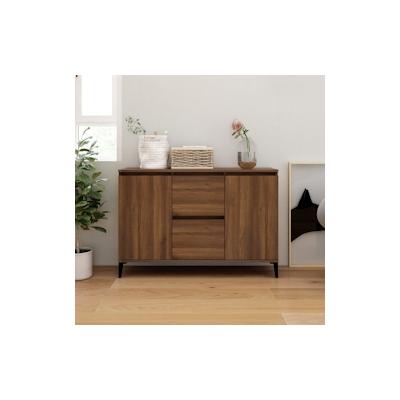 vidaXL Sideboard Braun Eichen-Optik 104x35x70 cm Holzwerkstoff