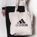 Adidas Bags | Adidas Organic Cotton Canvas Tote Bag | Color: Black/Cream | Size: Os