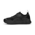 Sneaker PUMA "Sneakers für Herren Herren" Gr. 42.5, schwarz (black silver metallic) Schuhe Stoffschuhe