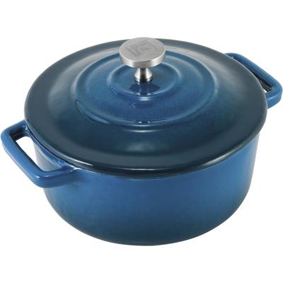 Fleischtopf CARL SCHMIDT SOHN "Xanten", blau (petrol), H:10cm Ø:10cm, Töpfe, Ø 10 cm, Induktion Image