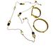 Kate Spade Jewelry | Kate Spade Necklace Gold, Black, White And Clear Stone And Bracelets. Gold Tone | Color: Gold | Size: Os