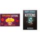 Exploding Kittens Party Pack by Card Games for Adults Teens & Kids - Fun Family Games & Imploding Kittens Expansion Pack by Card Games for Adults Teens & Kids - Fun Family Games