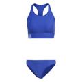 adidas, BRD Bikini, Bikini, Halbuklimische Blaue/Blaue Fusion, 36, Donna