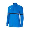 Nike Damen, Women's Academy 21 Track Jacket, ROYAL BLUE/WHITE/OBSIDIAN/WHITE, CV2677-463, 2XS