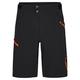 Ziener Herren NONUS Fahrrad-Shorts mit Innenhose - Mountainbike/Outdoor/Freizeit - atmungsaktiv,schnelltrocknend,gepolstert, Black.New red, 50