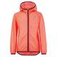 Ziener Kinder NARUS Regenjacke - Fahrrad|Mountainbike|Outdoor - wasserdicht,atmungsaktiv,super leicht, signal peach, 116