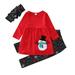 YDOJG Toddler Girls Outfit Kids Outfit Christmas Prints Long Sleeves Tops Pants Hairabnd 3Pcs Set Outfits