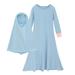 YDOJG Toddler Girls Outfit Baby Girls Ramadan Abaya With Hijab Full Length Robe Burka Maxi Little Kid Baby Girl Dresses