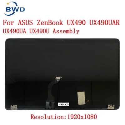 Panneau d'affichage Lcd complet avec couvercle pour Asus ZenBook 3 Deluxe UX490 ux490u UX490UA