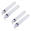 Nouveau sèche-ongles électronique professionnel 4 pièces 365nm 9W lampe UV Tube d'ampoule de