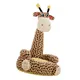 Housse de canapé en forme d'animal de dessin animé pour enfants sac de grains de café girafe