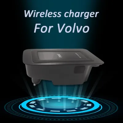 Chargeur de téléphone sans fil pour voiture Volvo XC90 S90 V90 XC60 V60 S60 2018-2024 support