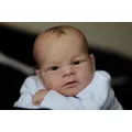 Finished Reborn Baby Dolls Premie Baby Elijah Peint à la main Beurre avec veines visibles Art de