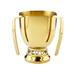 Godinger Silver Art Co Judaica Reserve Gold Stainless Steel Wash Cup Stainless Steel in Gray/Yellow | 5.75 H x 4.8 W x 4.1 D in | Wayfair 59128