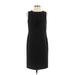 Calvin Klein Casual Dress - Sheath: Black Dresses - Women's Size 4