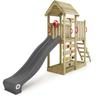 Gioco da giardino JoyFlyer con tetto in legno - antracite - Wickey