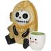 The Holiday Aisle® Furry Bones Taiyaki Japanese Fish Shaped Cake Snack w/ Matcha Tea Cup Lover Skeleton Collectible Figurine Skeletons Monster Hallo Resin | Wayfair