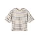 Lil' Atelier - Jersey-T-Shirt Nmmdodo Striped In Harbor Mist, Gr.104