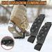 Tarmeek Cleaning Supplies Grippers Snow Grips Winter Shoes Boots Strap Metal Spikes Studs Universal Fall Decor House Warming Gifts New Home