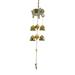 MPWEGNP Decoration Chimes Garden Gardening Elephant Decoration Wind Outdoor Home Decor Elephant Wind Chimes Indoor Hanging Glass Planter Outdoor