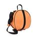 chidgrass Basketball Backpack Adjustable Strap Football Bag Training Pocket Oxford Cloth Soccer Water Bottle Compartment Knapsack Orange