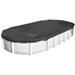 Harris Commercial-Grade Winter Pool Covers for Above Ground Pools - 21 x 41 Oval Mesh - Standard