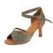JDEFEG Women s Slide Sandals Cork Ladies Shoes Dance Shoes Latin Dance Shoes High Heel Satin Soft Sole Dance Shoes Water Shoe Sandal Gold 39