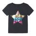 Leesechin Toddler Tops Long Sleeve Clearance Baby Girls Fashion Cotton Funny Discoloration Flip Star Sequins Pattern Top T-shirt