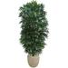 5 Double Bamboo Palm Artificial Plant in Sandstone Planter