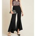 Anthropologie Pants & Jumpsuits | Anthropologie Zinnia Tulip Flare Pants | Color: Black | Size: 6