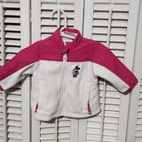 Disney Jackets & Coats | Disney Store Minnie Mouse Fleece Jacket. Size 3-6 Months | Color: Cream/Pink | Size: 3-6mb