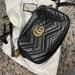 Gucci Bags | Gucci Gg Marmont Small Matelass Shoulder Bag Crossbody Calfskin Black Leather. | Color: Black/Red | Size: Os