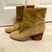 J. Crew Shoes | J Crew Suede Booties, Size 8.5 | Color: Tan | Size: 8.5