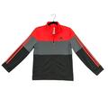 Adidas Jackets & Coats | Adidas Boys Full Zip Track Jacket Size 10-12 (M) Black/ Red Casual & Active | Color: Black/Red | Size: Mb