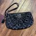 Coach Bags | Coach Wristlet Y2k/Vintage | Color: Black | Size: Os