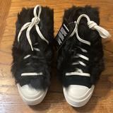 Converse Shoes | Nib Converse X Ambush Chuck Taylor All-Star Hi 70 Fuzzy Black 6 | Color: Black/White | Size: 6