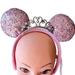 Disney Accessories | Disney Princess Sequined Ears Headband | Color: Pink | Size: Os