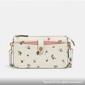 Coach Bags | Coach Noa Pop Up Messenger With Multi Floral Print (B4/Chalk Multi) | Color: Pink/White | Size: Os