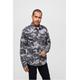 Langarmhemd BRANDIT "Herren Vintage Shirt" Gr. XXL, US-Größen, grau (grey, camouflage) Herren Hemden Langarm