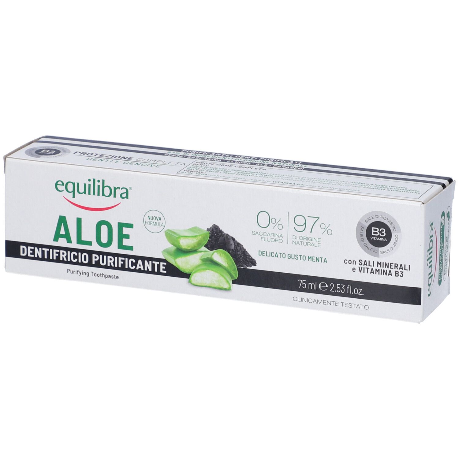 Equilibra® Aloe Dentifricio Purificante - Risparmia il 10% con codice: