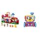 Fisher-Price HHX34 - Little People Bauernhof – deutsche Edition, 1 bis 5 Jahren & HCK39 - 4-in-1 Lernroboter Linus für Babys und Kleinkinder, Spielzeug ab 6 Monaten - deutschsprachig