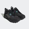 Wanderschuh ADIDAS TERREX "TERREX AX4", Gr. 40, schwarz (core schwarz, grau three, mint ton), Synthetik, Textil, sportlich, Schuhe