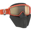 Scott Primal Safari Facemask Light Sensitive Orange/Grey Snow Goggles, grey-orange