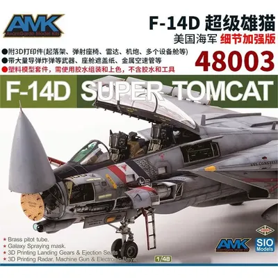 AMK 48003 1/48 F-14D Super Tomcat édition spéciale Kit de modèle en plastique