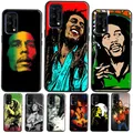 Coque Bob Marley ou OnePlus 10 9 Pro 9R OPPO A1K A52 A72 A5 A9 A31 A53 Realme ight2