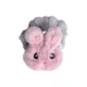 Joli couvre-chef en peluche tendance pour filles coloris blanc kaki lapin carotte rose vert