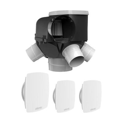 Vmc sf Autocosy Selbstregulierendes Set 4 Sanitäranlagen + 3 Auslässe - 412288 - Atlantic Image