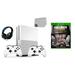 Microsoft Xbox One S 500GB Gaming Console White 2 Controller Included with Call of Duty- WW2 BOLT AXTION Bundle Used