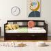 Twin Size Daybed Wood Bed with Twin Size Trundle